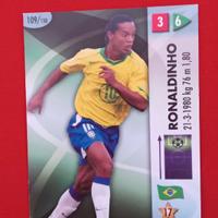 Carta calciatori panini Ronaldinho Germania 2006