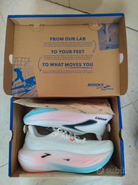 Brooks glycerin max 3, uomo ,44, bianche 