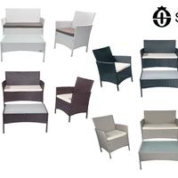 Salotto da giardino in rattan mod. Erica