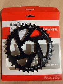 corona in ergal 34 denti per 9/10/11 velocità 