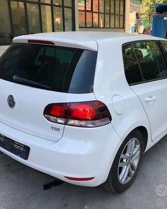 Ricambi VW Golf 6 2009 5p 1968CC TD bianca
