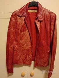 giacca vera pelle trattata 