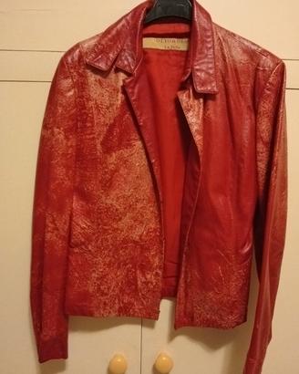 giacca vera pelle trattata 