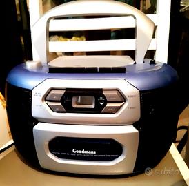 Stereo Goodmans - Cassetta + CD + Radio
