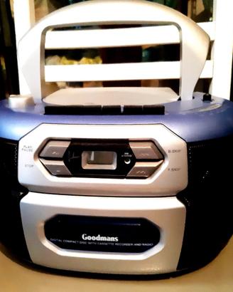 Stereo Goodmans - Cassetta + CD + Radio