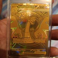MEGA CHARIZARD X EX GOLD 