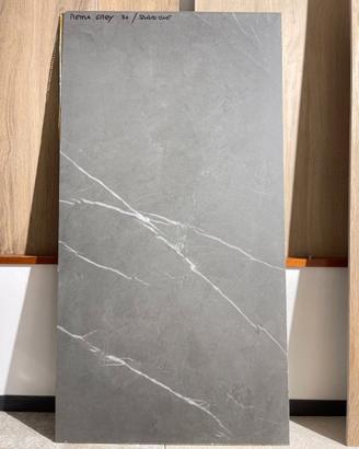 Pavimento in gres 3 mm effetto Pietra Grey 50x100