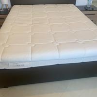 Letto contenitore+ materasso Dorelan+comodini