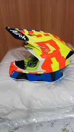 Casco Airoh e maschera 100% con vetri ricambio