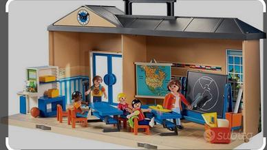 Playmobil casa, nursery, scuola