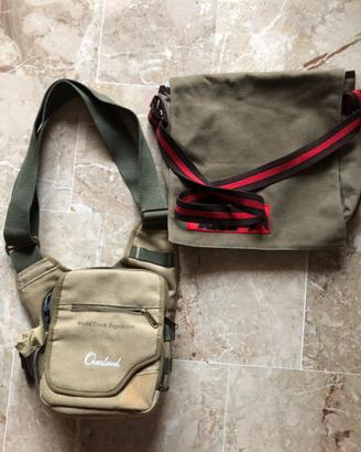 DUO:tracolla e borsello monospalla