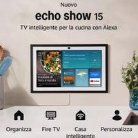 Nuovo Amazon Echo Show 15 (Gen 2) Full HD 15,6"