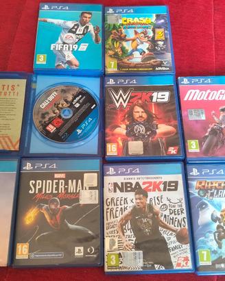 Blocco videogiochi PlayStation 4 