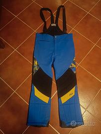 Pantaloni da Neve Fila Tg 50 con bretelle 