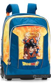 DRAGONBALL - Zaino Trolley Regolabile con ruote