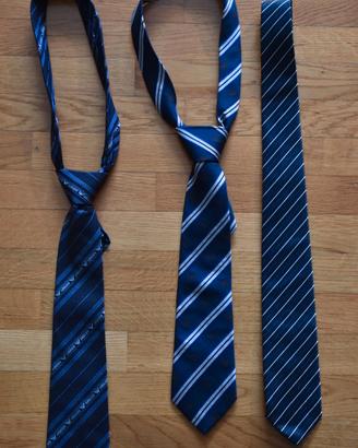 Set di 3 Cravatte da Bambino Armani e Brooksfield