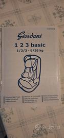 Seggiolino auto marca Giordani