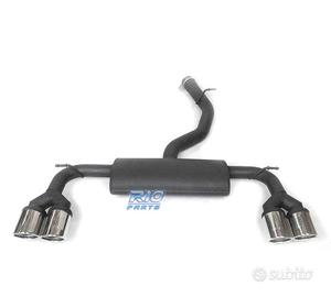SILENZIATORE DI SCARICO PER VOLKSWAGEN VW GOLF 7 R