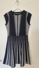 Vestito Zara nero e bianco