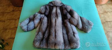 Pelliccia Volpe Argentata