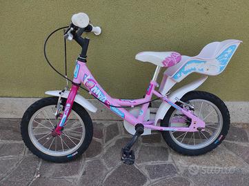 Bicicletta bambina misura 14"