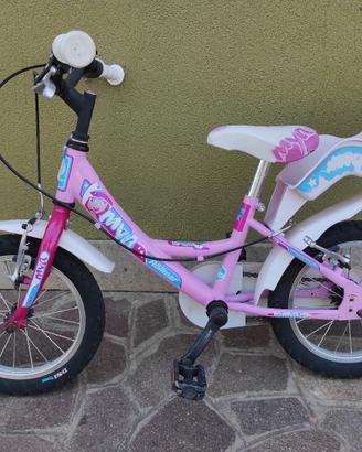 Bicicletta bambina misura 14"
