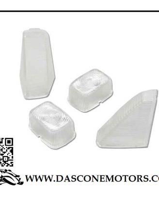 KIT 4 GEMME FRECCE TRASPARENTI MBK BOOSTER SPIRIT