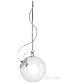 ARTEMIDE lampada sospensione MICONOS CROMO lucido
