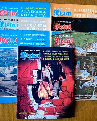IL GIORNALE DEI MISTERI ( lotto 7 riviste 1979 )