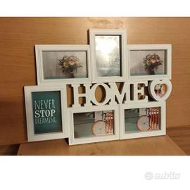 Cornice per 5 Foto per soggiorno, camera bambini