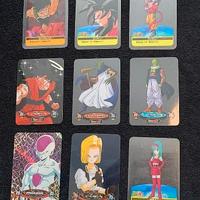 9x DRAGON BALL - Lamincards GOKU | Z e GT
