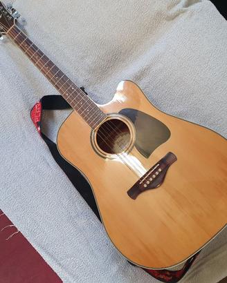 chitarra acustica amplificata Ibanez AW70ECE-NT 44
