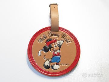 Topolino DISNEY WORLD etichetta bagagli