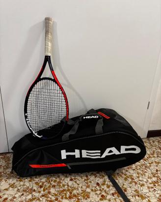 Kit tennis head borsone + racchetta