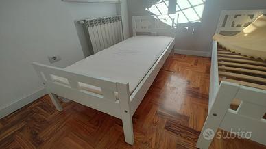 Lettini IKEA KRITTER con Materasso e Sponda