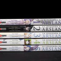 La Leggenda di Arslan serie 1-5