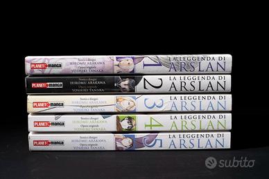 La Leggenda di Arslan serie 1-5