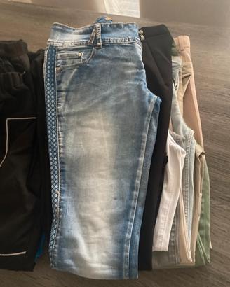 Stock pantaloni vari