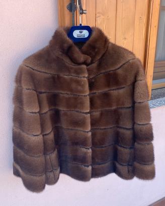 Pelliccia corta in visone