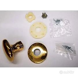 Pomolo per porta ottone lucido