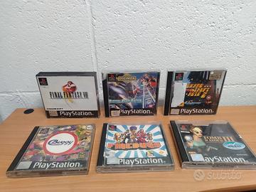 Lotto Blocco di giochi per Sony PlayStation 1 Ps1