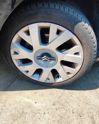CITROEN C4 CERCHI E GOMME 205/50 R17 DOT 25