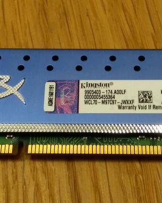 Kingston HyperX Genesis 2GB DDR3 1600MHz CL9 RAM P