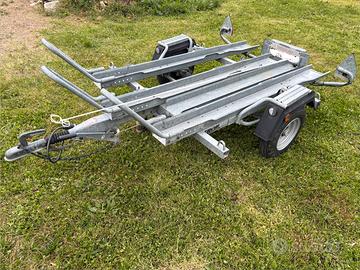 Carrello auto porta moto
