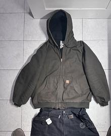Giacca Carhartt verde scuro vintage