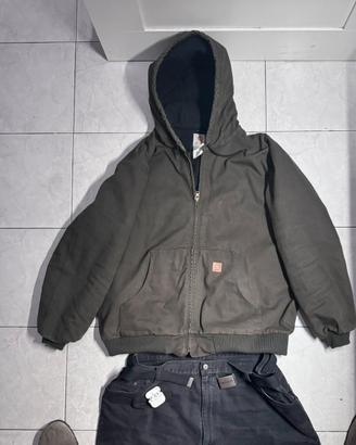 Giacca Carhartt verde scuro vintage