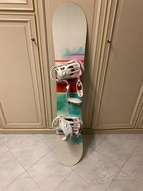 Snowboard Salomon Lotus donna 146cm come nuovo