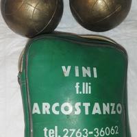 bocce da gioco vintage