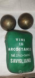 bocce da gioco vintage