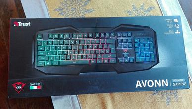 Tastiera trust avonn gxt 830 rw nuova